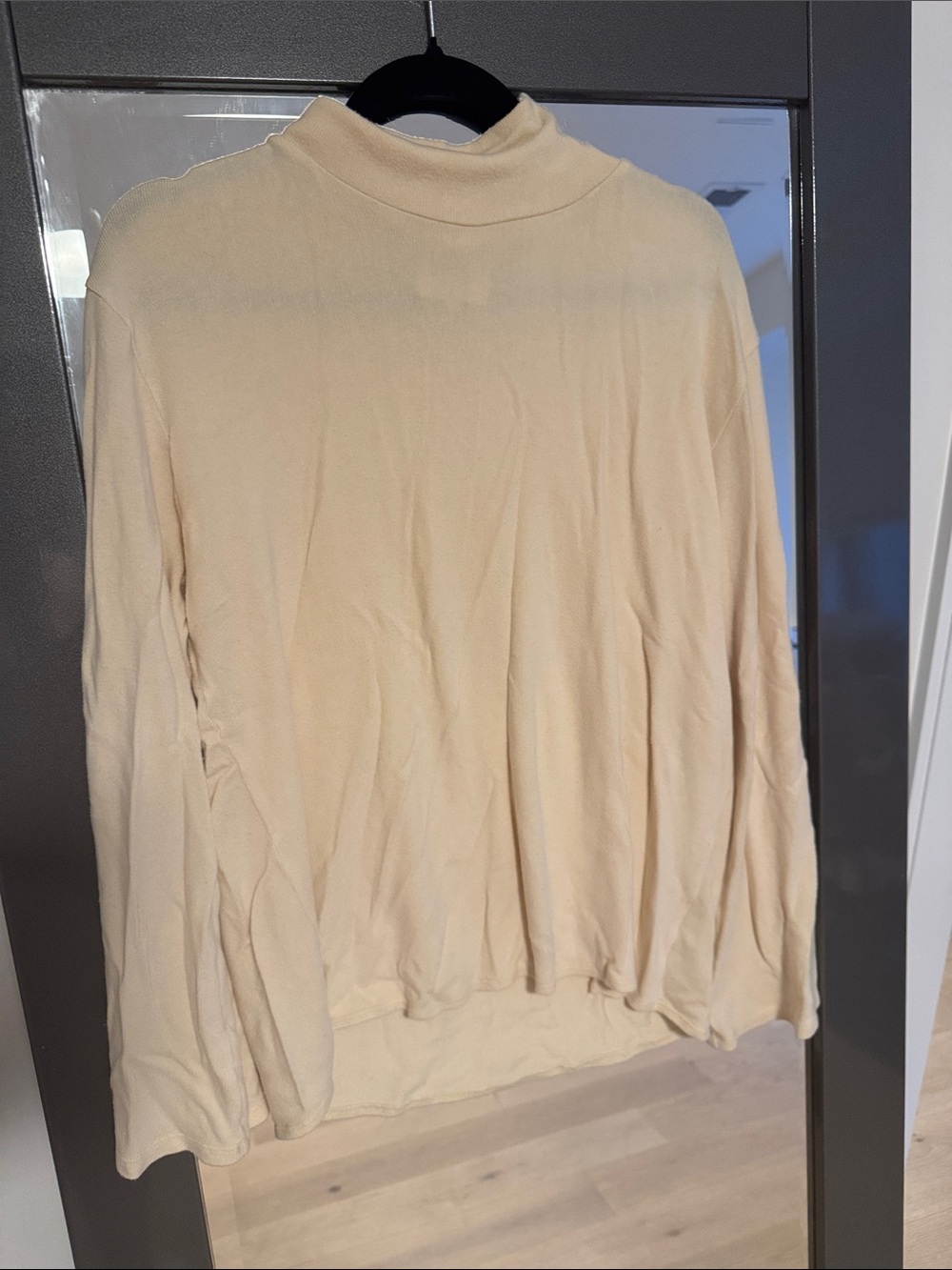 Reformation Butter Yellow Turtleneck Sweater for Women